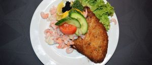 Lækker mad på restaurant i Ribe bymidte